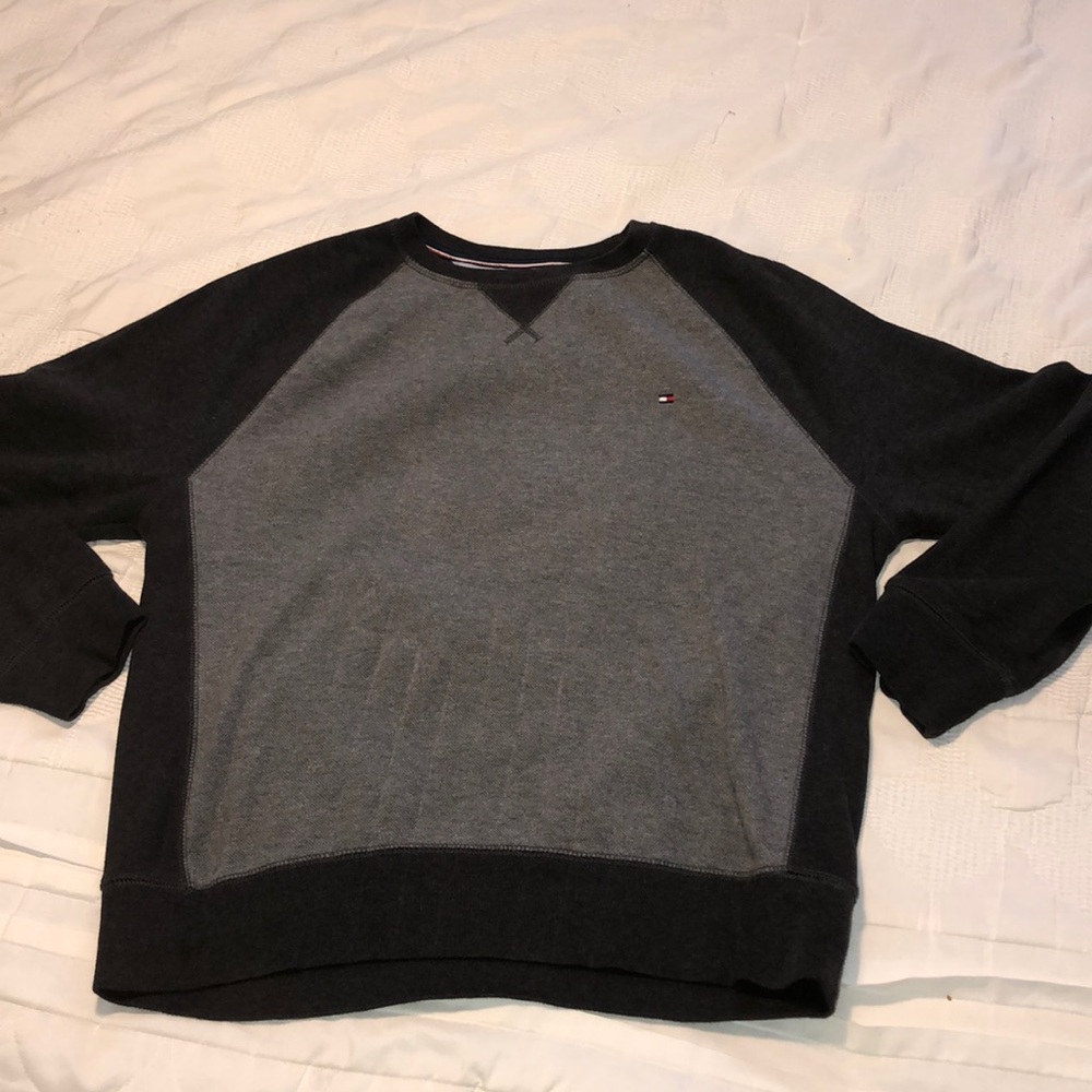 Tommy Hilfiger Mens Crew Neck Sweater Pullover